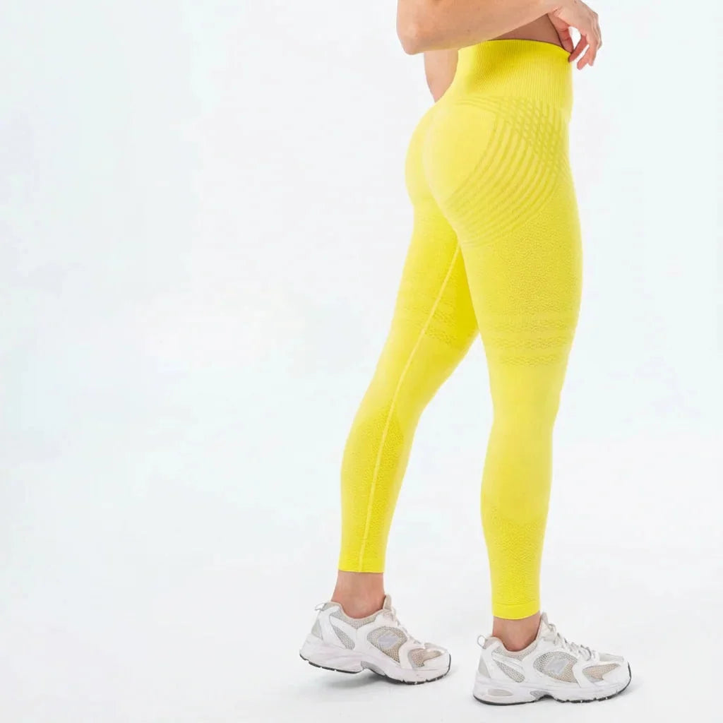 Legging 3D texture nid d'abeille anti-cellulite
